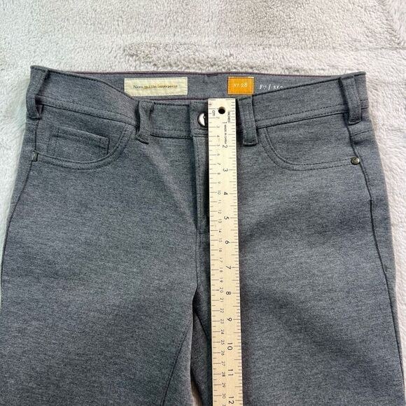Pilcro and the Letterpress Womens Pants Size 28 Serif Soft Stretch Skinny Slim - Picture 5 of 8